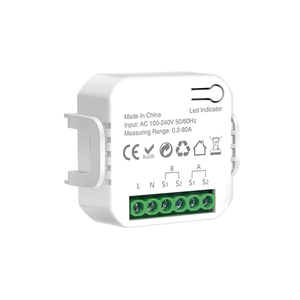 Medidor Inteligente WiFi de Doble Canal LEDEAST PW01 Smart Life, Monitoreo de Generación de Energía Solar de <span class=keywords><strong>1</strong></span> y 2 Canales, Mini Medidor Eléctrico WiFi - Product Image 1