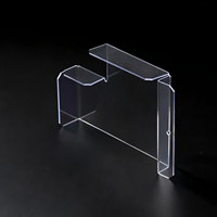 Plaque en polycarbonate sur mesure, traitement par pliage à froid, transparente, en forme de L, protection PC, déflecteur de blindage pour armoire électrique industrielle