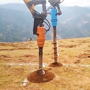 Taladro de barrena de tierra de nivel superior YA5000, equipo de excavación de accionamiento de barrena de motor hidráulico para excavadora - Product Image 3