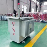 Transformateur de puissance triphasé 33kV immergé dans l'huile pour usage industriel 400v tension de sortie 400kVA capacité nominale 230v entrée aluminium