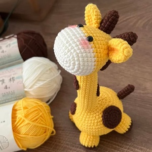 <span class=keywords><strong>Jirafa</strong></span> <span class=keywords><strong>de</strong></span> Ganchillo <span class=keywords><strong>de</strong></span> Nuevo Diseño 2026, <span class=keywords><strong>Jirafa</strong></span> <span class=keywords><strong>de</strong></span> Ganchillo Hecha a Mano, Peluche <span class=keywords><strong>Amigurumi</strong></span>, Muñeco <span class=keywords><strong>de</strong></span> Animal Tejido Suave Personalizado para Regalo <span class=keywords><strong>de</strong></span> Bebés y Niños - Product Image 5
