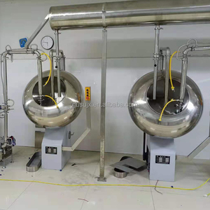 Gusu mới máy đánh bóng sô cô la Nut máy phủ sô cô la PLC máy làm snack - Product Image 4