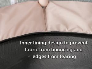 Trampolín para niños de 2 a 14 años, gorila interior para el hogar para bebés con protector de red, Mini gorila para niños al aire libre - Product Image 5