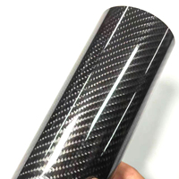 Film PPF en fibre de carbone mate 5D, TPU auto-réparateur, anti-rayures, protection de la peinture pour changement de couleur de voiture, film PPF en carbone