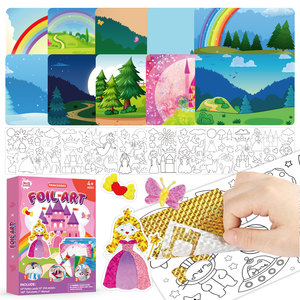 Kit Artistico con Lamina Metallica per Ragazze 8-12 Anni, Set <span class=keywords><strong>di</strong></span> Giocattoli Creativi per <span class=keywords><strong>Disegno</strong></span>, Regalo <span class=keywords><strong>di</strong></span> Compleanno Perfetto - Product Image 3
