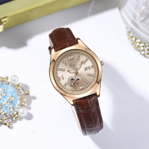 High End Calendar <b>Watch</b> Light Luxury Diamond Studded High Aesthetic Hollow Out Women's <b>Watch</b> - Product Image 2