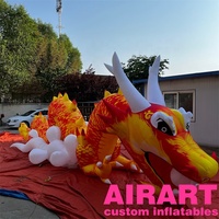 Dragon gonflable géant dragon chinois gonflable