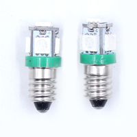 Neue E10 5SMD 5050 LED-Glühbirne 12V Auto-Taschenlampe Signallampe Anzeigeleuchte Rasenbeleuchtung Warnleuchte
