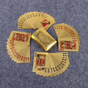 Baraja de Cartas de Juego de Lujo Personalizadas de Edición Limitada, Cartas de Juego con Borde Colorido, Impresión en Lámina Dorada, Cartas de Póker - Product Image 2