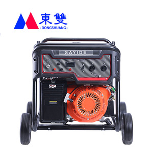 Dongshuang Durable <b>Gasoline</b> <b>Generator</b> 2/5/10KW Single Phase 220V 380V 50Hz Air-Cooled Engine Outdoor Household Construction Use - Product Image 4