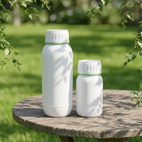Bouteille en plastique HDPE de 1L pour l'emballage d'engrais liquides, conteneur chimique résistant à la corrosion