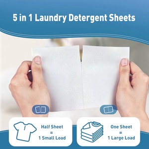 Sanyuan แผ่นซักผ้าแบบ3 in 1แผ่นสำหรับผงซักฟอกเป็นมิตรต่อสิ่งแวดล้อม - Product Image 5