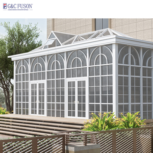 Fuson High Quality Soundproof Triple Glazed Copper <strong>Window</strong> Retro French Style Steel <strong>Frame</strong> Casement <strong>Window</strong> Design - Product Image 5