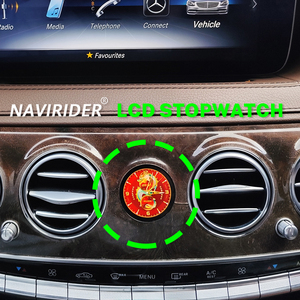 Xe Đồng hồ bấm giờ đồng hồ thông minh GPS đảo ngược Viện trợ IPS hiển thị Mercedes-Benz C/E/S/g/CLS W205 W213 W222 ntg 5.0/5.5 nội thất trung tâm - Product Image 1