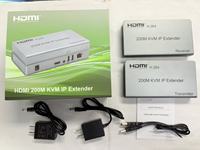 Prix de gros USB HDMI H.264 200M KVM IP Extender sur RJ45 Lan Ethernet Réseau Cat5e Cat6 Câble