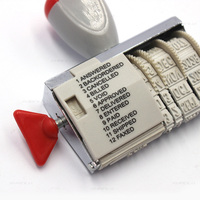Timbre en caoutchouc personnalisé avec texte, texte, phrase, date, texte, lettre, numéro, logo, rouleau
