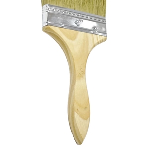 Pinceau à peinture pour murs à parois épaisses de 4 pouces, qualité industrielle et bricolage, avec manche en bois, option OEM, garantie de 3 mois - Product Image 4
