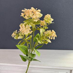 Fleurs artificielles d'osmanthus Jinxi, branche unique en soie, pour mariage, photographie en extérieur, décorations d'intérieur, blanc, jaune, champagne - Product Image 3