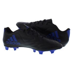 Scarpe da Calcio Adidas Goletto VII per Terreni Duri da Uomo Colore: Nero/Blu Reale/Blu Reale 100% Autentiche - Product Image 4