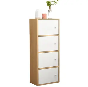 Estante De Luxo Leve/simples Armário De Armazenamento Moderno Com porta/estante File Cabinet Combinação Home Furniture Caixa De Livro De Madeira