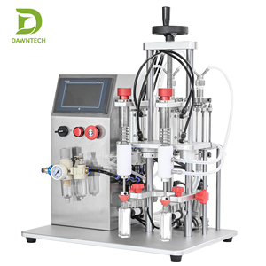 Máquina de llenado de líquidos de escritorio de 2 cabezales con pantalla táctil e inducción ocular para perfume, aceite esencial, agua, alcohol, jugo y cosméticos - Product Image 3