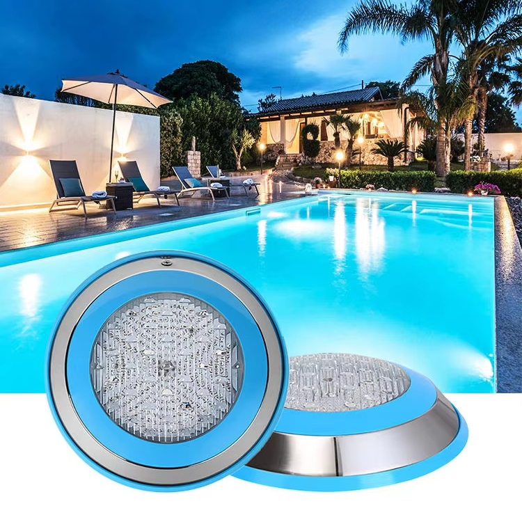 IP68 Waterproof LED Pool Light AC/DC 12V/24V, 7W 18W RGB SS304+ABS SMD, Controller Ready