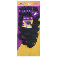 Perruques africaines tendance transfrontalières, style 'Block Hair Curtain', avec boucles corporelles et spirales, TOP pour modèles, pouvant être permanentées