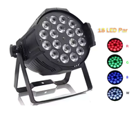Promotion : Projecteurs LED Par 18*10W en alliage d'aluminium, contrôlés DMX512 (4-en-1/6-en-1), pour scène, DJ, soirées, mariages et événements de type Cendrillon