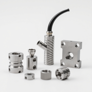 Parti in metallo personalizzate Cnc per la lavorazione di Micro parti in acciaio CNC per tubi ad acqua fumante - Product Image 1