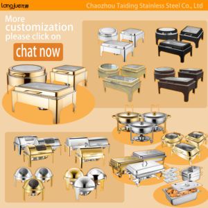 Matériel de Restauration <span class=keywords><strong>Buffet</strong></span> de Qualité Mariage de Luxe Chauffe-Plat de Luxe Mariage Chafing Dish en Promotion - Product Image 6