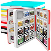 Étui de rangement pour cartouches de jeu 3DS 48-en-1 pour cartouches de jeu NDSLite / NDSi (fermeture magnétique) Contient 24 et 48 jeux
