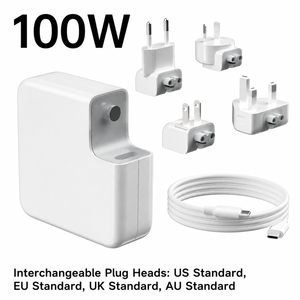 <span class=keywords><strong>Chargeur</strong></span> pour ordinateur portable MacBook compatible avec les adaptateurs secteur <span class=keywords><strong>Apple</strong></span> 29W 30W <span class=keywords><strong>61W</strong></span> 87W 96W 100W 118W, charge rapide USB Type-C - Product Image 5