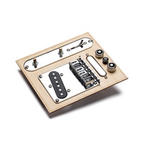Pickguard pré-câblé pour guitare électrique avec plaque de commande, micros vintage bobinés à la main, potentiomètres CTS et pont