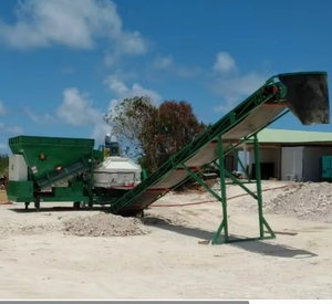 Mini-centrale à ciment en France, centrale à <span class=keywords><strong>béton</strong></span> mobile avec brise-grands sacs et silo - Product Image 5