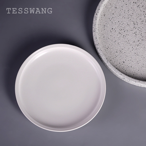 Assiette plate <span class=keywords><strong>de</strong></span> 7 pouces personnalisable en céramique ABS nouvelle faïence d'os pour usage commercial hôtels événements pour les fêtes - Product Image 6