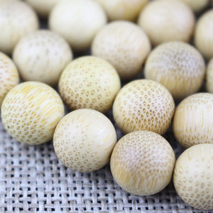Golden Bamboo <b>Bracelet</b> 108 <b>Beads</b> 6 8 10mm Round Wooden Ornament For <b>Men</b> Women Gift Jewelry - Product Image 3