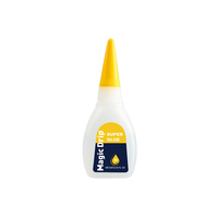 Adhésif cyanoacrylate liquide transparent haute visibilité 2G 3G, colle instantanée 502 pour le travail du bois et les sols.