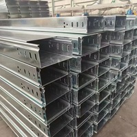 Goulotte de câblage industrielle en acier inoxydable 304/316 thermolaqué, certifiée ISO, haute capacité