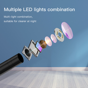 <span class=keywords><strong>Camera</strong></span> Nội Soi Kiểm Tra 3 Trong 1 Mới AN100/14 Ống Kính Lấy Nét Tự Động Kính Ngắm Chống Nước 5MP HD1944P Cáp 2M Type-C Cho Điện Thoại Android - Product Image 3