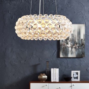 Foscarini Caboche Jewel Chandelier Acrylic Led Adjustable Height For Home Living Room Bedroom - Product Image 3