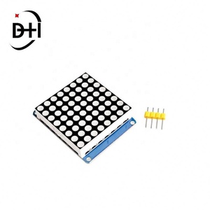 Módulos de Pantalla LED de Matriz de Puntos de 1.2 Pulgadas 8X8 8*8 con Cable Rojo, Interfaz I2C, Chip de Buena Calidad - Product Image 4