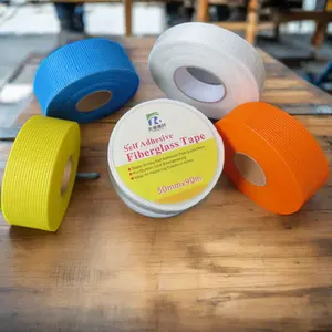 Glass Fiber Self-adhesive Tape Used To Repair Wall Cracks