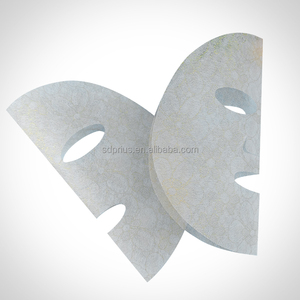 Materiale per Maschere Facciali Ecologico e Altamente Assorbente, Carta Stampata con Pizzo Dorato, Tessuto per Maschere Facciali Liofilizzate - Product Image 4