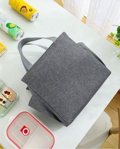 Sac à lunch isotherme réutilisable pour femmes et hommes, sac isotherme pour le déjeuner, sac isotherme pour aliments, sacs à main de grande capacité pour les voyages, le travail, l'école - Product Image 6