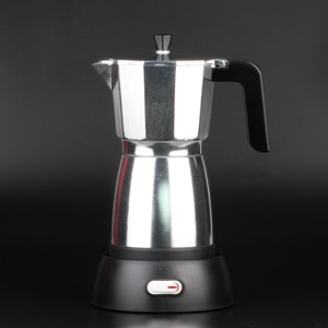 Poli électrique café expresso moka maker 3-6 Tasses matériaux de qualité alimentaire à usage domestique <span class=keywords><strong>prix</strong></span> usine - Product Image 4