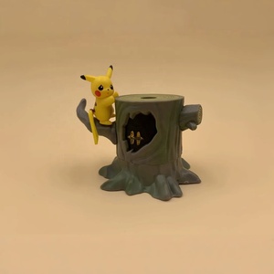 Para ELF para figuras de Anime Poke-moned 8 tipos 1ª 2ª y 3ª generación Caja de tocón de árbol y modelos de huevos inspirados en personajes de Frozen - Product Image 4