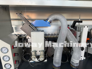 Edgebanding máy cho ván ép chế biến gỗ dán pre-phay nhỏ gọn và nhỏ PVC cạnh máy uốn - Product Image 4