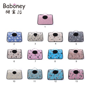 Vente en gros, facile à transporter, sac de transport respirant pour chat, chien, voyage, fourre-tout avec bandoulière réglable et détachable - Product Image 2