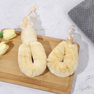 Manufacturer's direct sisal bath <b>brushes</b> body and <b>back</b> rubbing mud removal bath cleaning handheld massage <b>shower</b> <b>brushes</b> - Product Image 3