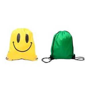 High Quality Custom Logo Nylon Drawstring Bag Waterproof Travel Sport Gym Bag 210d 600d Polyester Drawstring <b>Backpack</b> Bags - Product Image 4